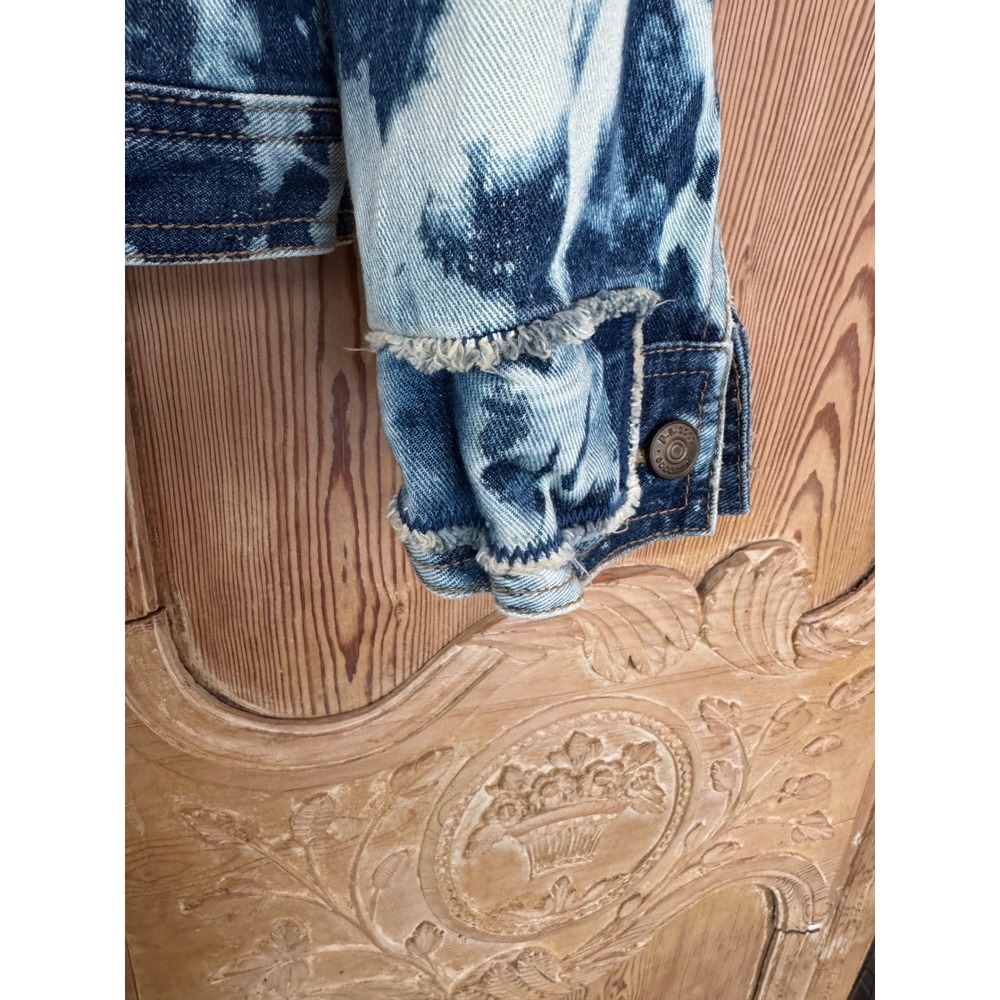 Circus Pin-Up Patchwork Denim Jacket | Distressed |‎ Large - Picture 16 of 16